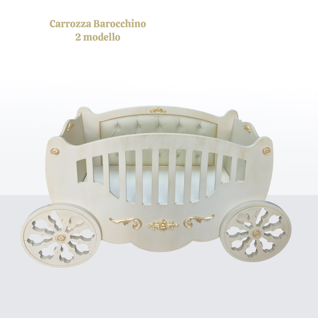 Lettino Carrozza Barocco