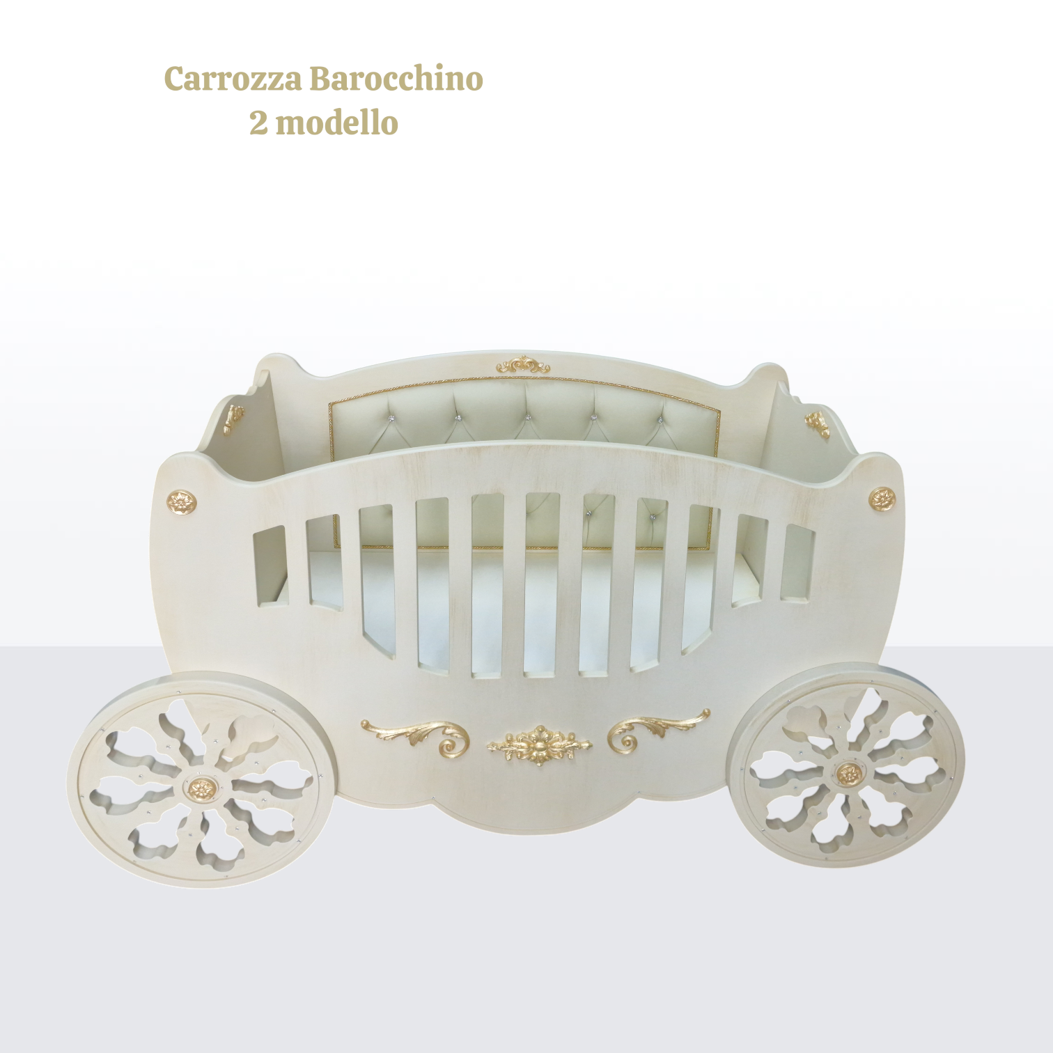 Lettino Carrozza Barocco