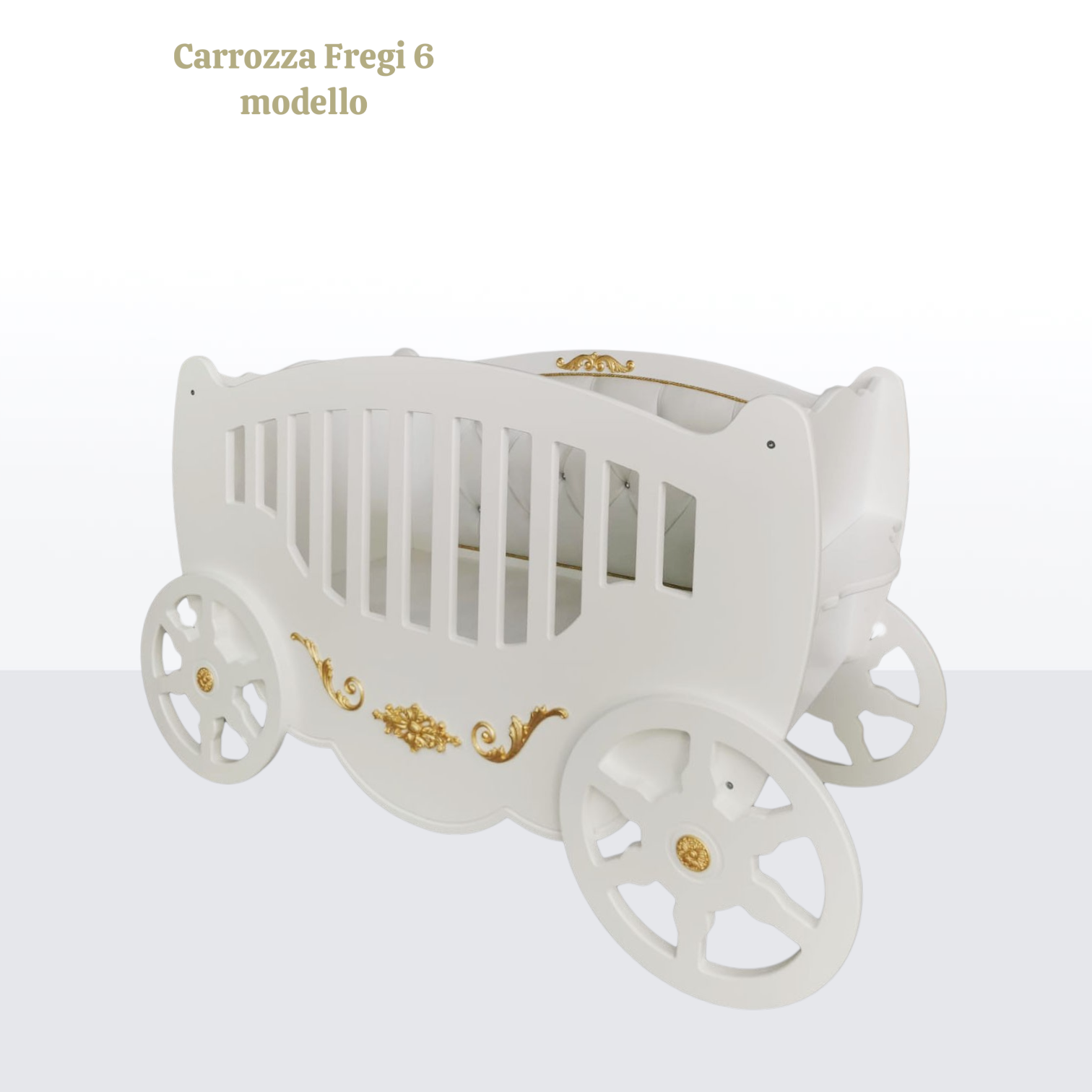 Lettino Carrozza Barocco
