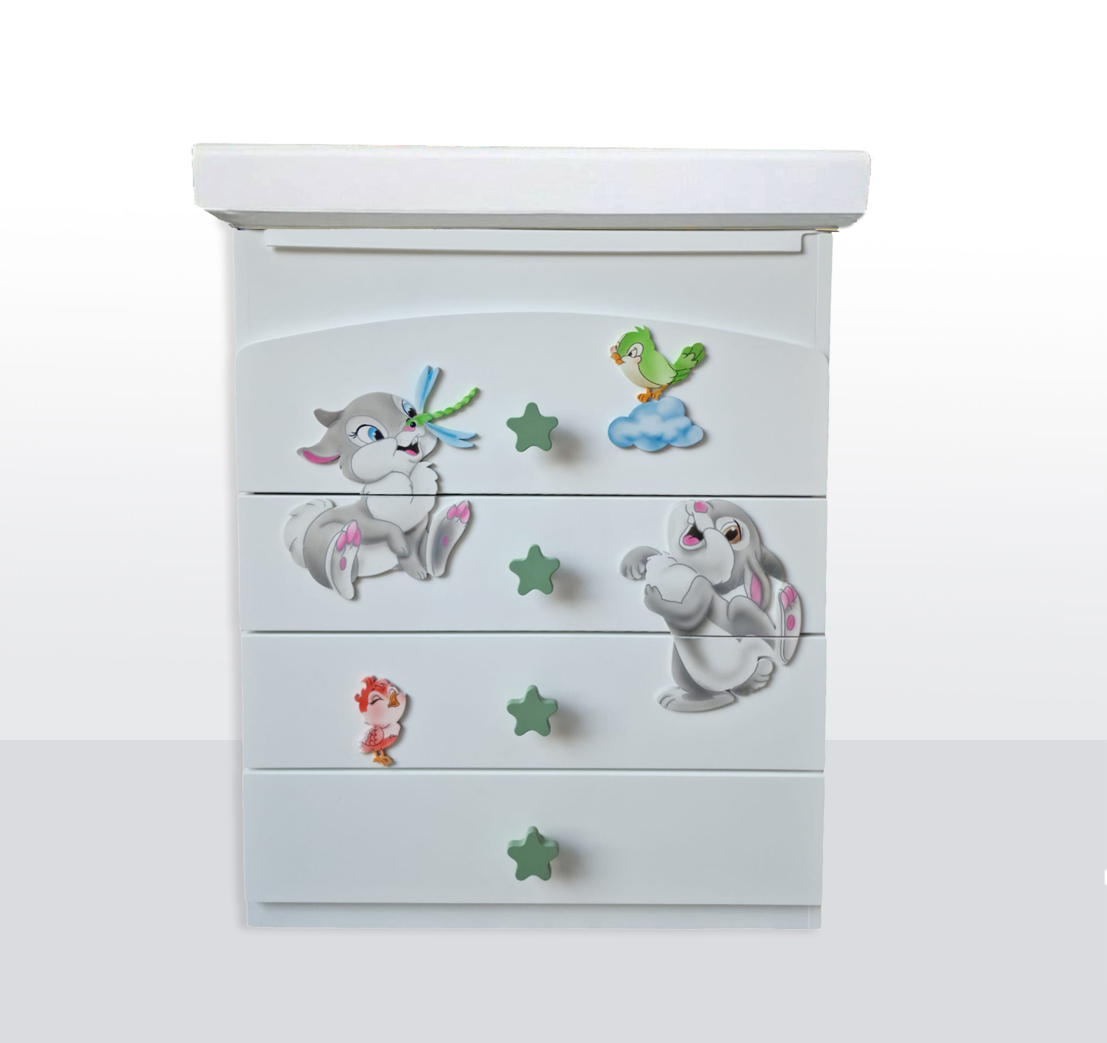 Bagnetto Fasciatoio Coniglietti